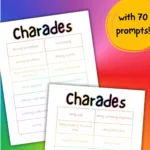 Free Printable Charades Game That'S Perfect For Kids Of All Ages within Free Printable Charades Cards For Family