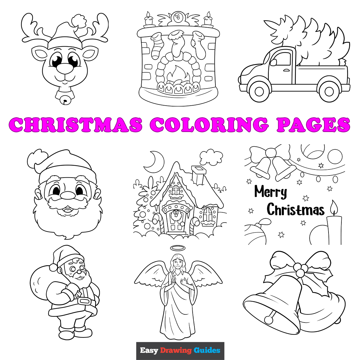 Free Printable Christmas Coloring Pages For Kids with FREE Printable Christmas Pictures For Kids