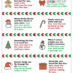 Free Printable Christmas Scavenger Hunt - Pjs And Paint with Free Printable Christmas Scavenger Hunt Printable
