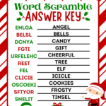 Free Printable Christmas Word Scramble For Kids - Prudent Penny within Free Printable Christmas Word Games With Answers