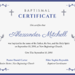 Free Printable Church Certificate Templates To Customize Online throughout Free Printable Church Membership Certificates