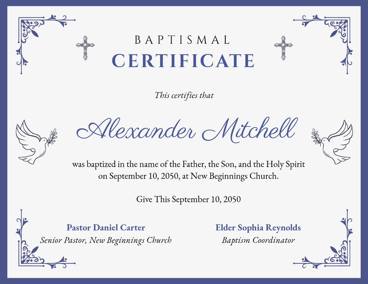 Free Printable Church Certificate Templates To Customize Online throughout Free Printable Church Membership Certificates