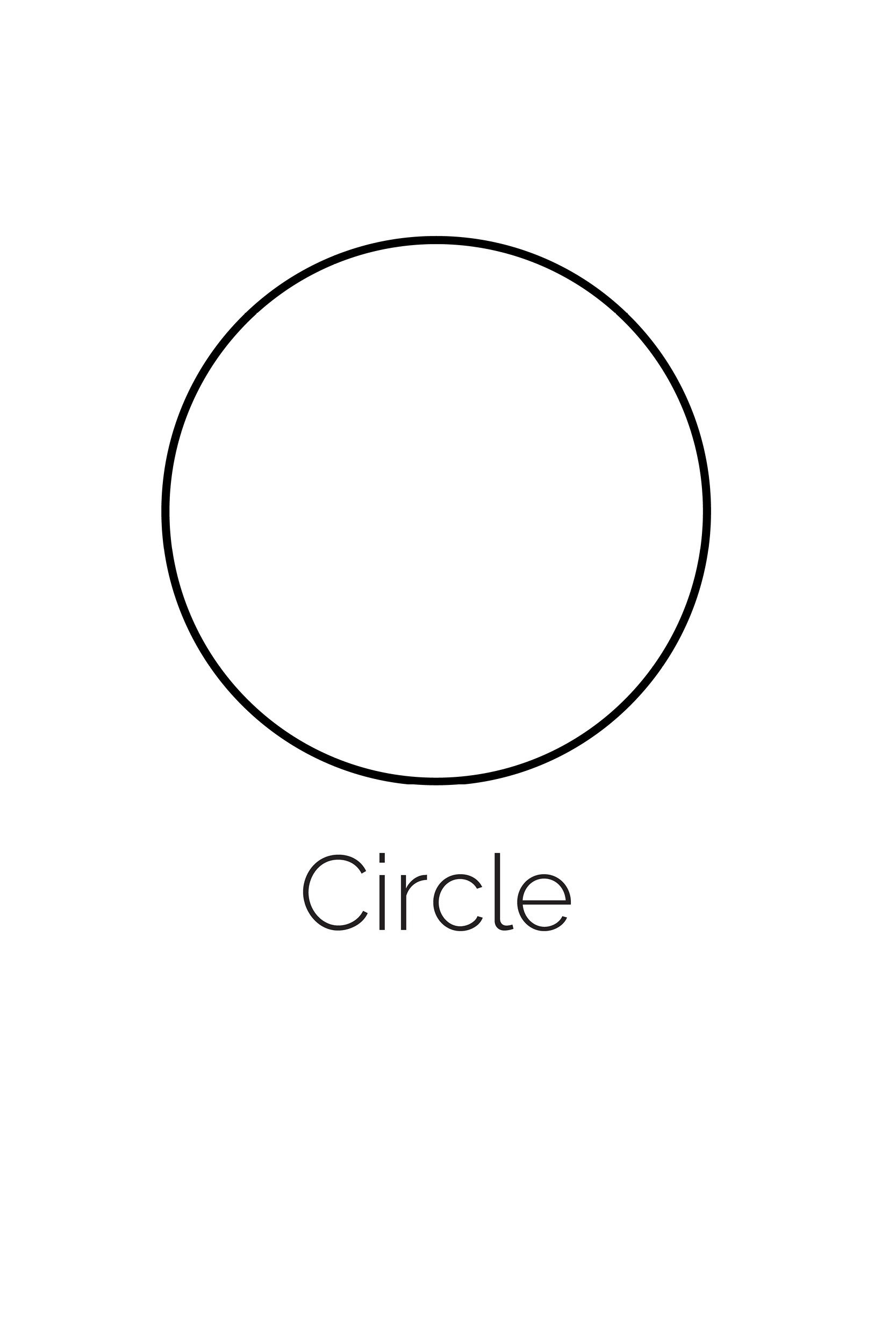 Free Printable Circle Shape within Free Printable Circle Shape Worksheets
