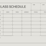 Free Printable Class Schedule Templates To Customize | Canva regarding FREE Printable Class Schedule Template