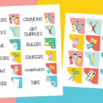 Free Printable Classroom School Supply Labels - Hey, Let'S Make Stuff pertaining to FREE Printable Classroom Supply Labels