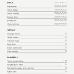 Free Printable Cleaning Checklist Templates | Canva with regard to Free Printable Childcare Cleaning Checklist