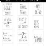Free Printable Coffee Bar Signs - Extreme Couponing Mom with Free Printable Coffee Bar Printable