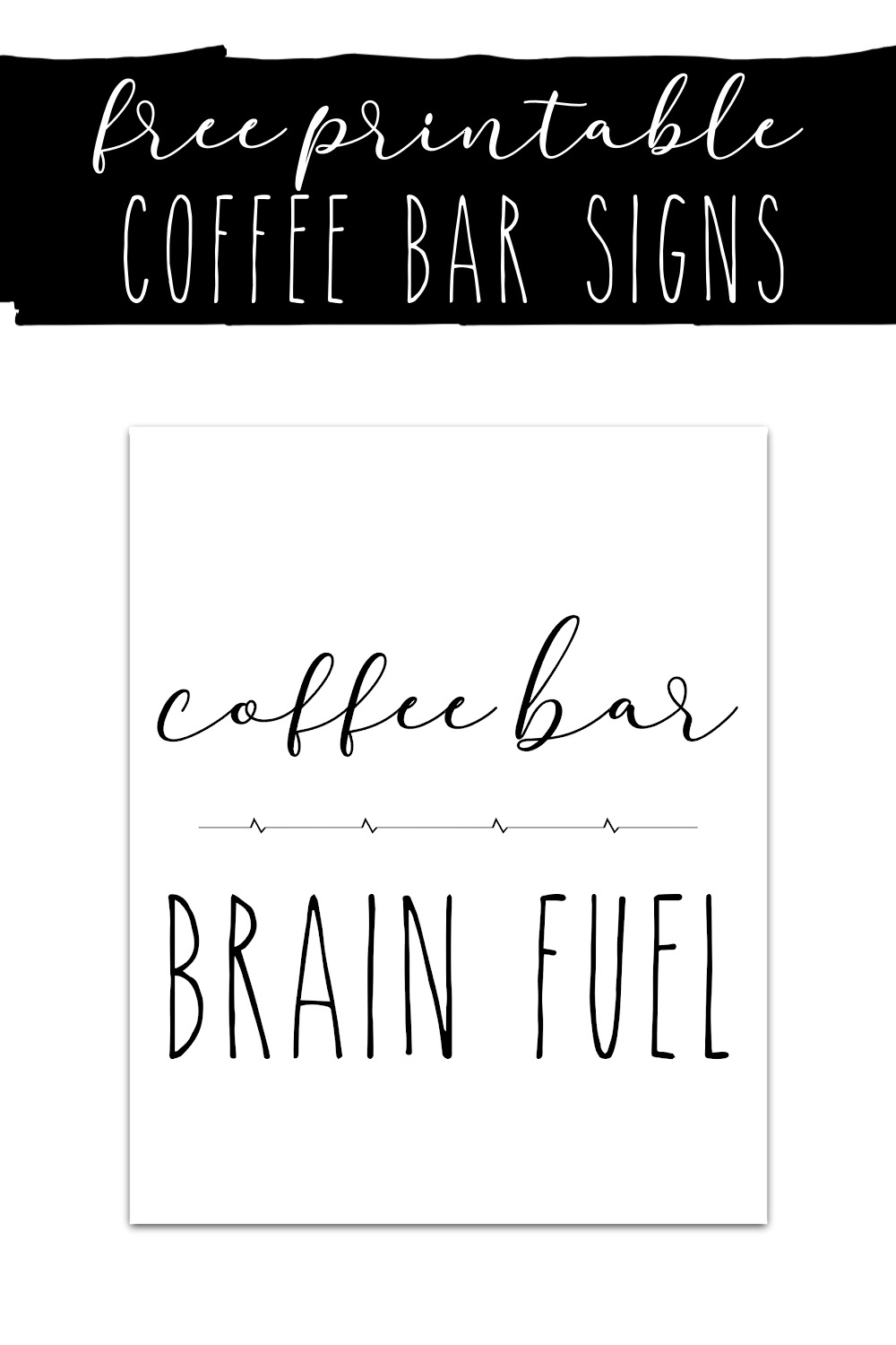 Free Printable Coffee Bar Signs - Extreme Couponing Mom with regard to Free Printable Coffee Bar Printable