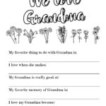 Free Printable Coloring Pages For Mothers Day And Grandma – Canary within Free Printable Cards For Grandma