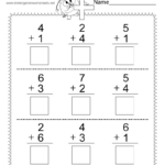 Free Printable Column Addition Worksheet pertaining to Free Printable Column Addition Worksheets