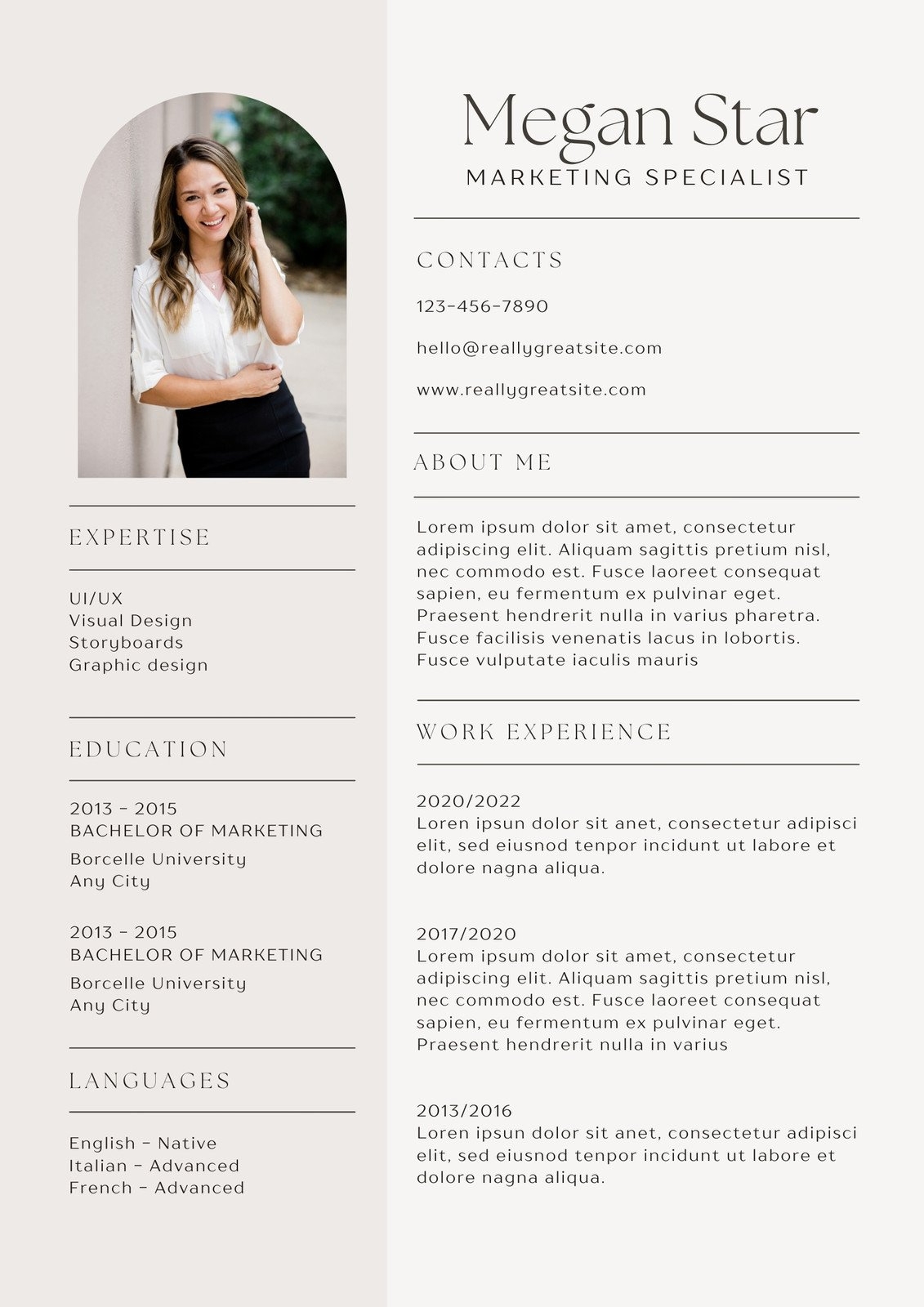 Free Printable Cover Letter Templates You Can Customize | Canva intended for FREE Printable Cover Letters For Resumes