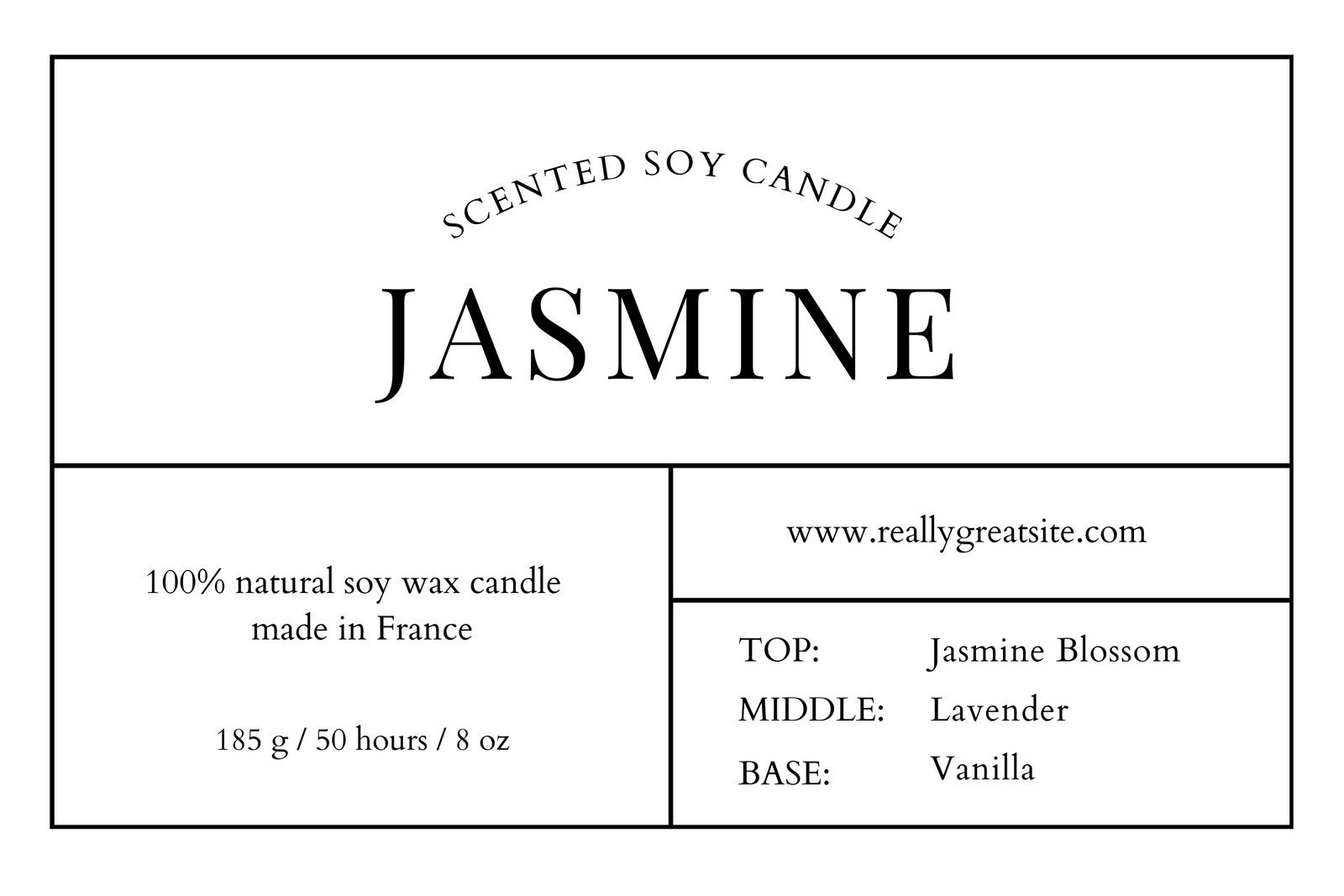Free Printable Custom Candle Label Templates | Canva for Free Printable Candle Labels Diy