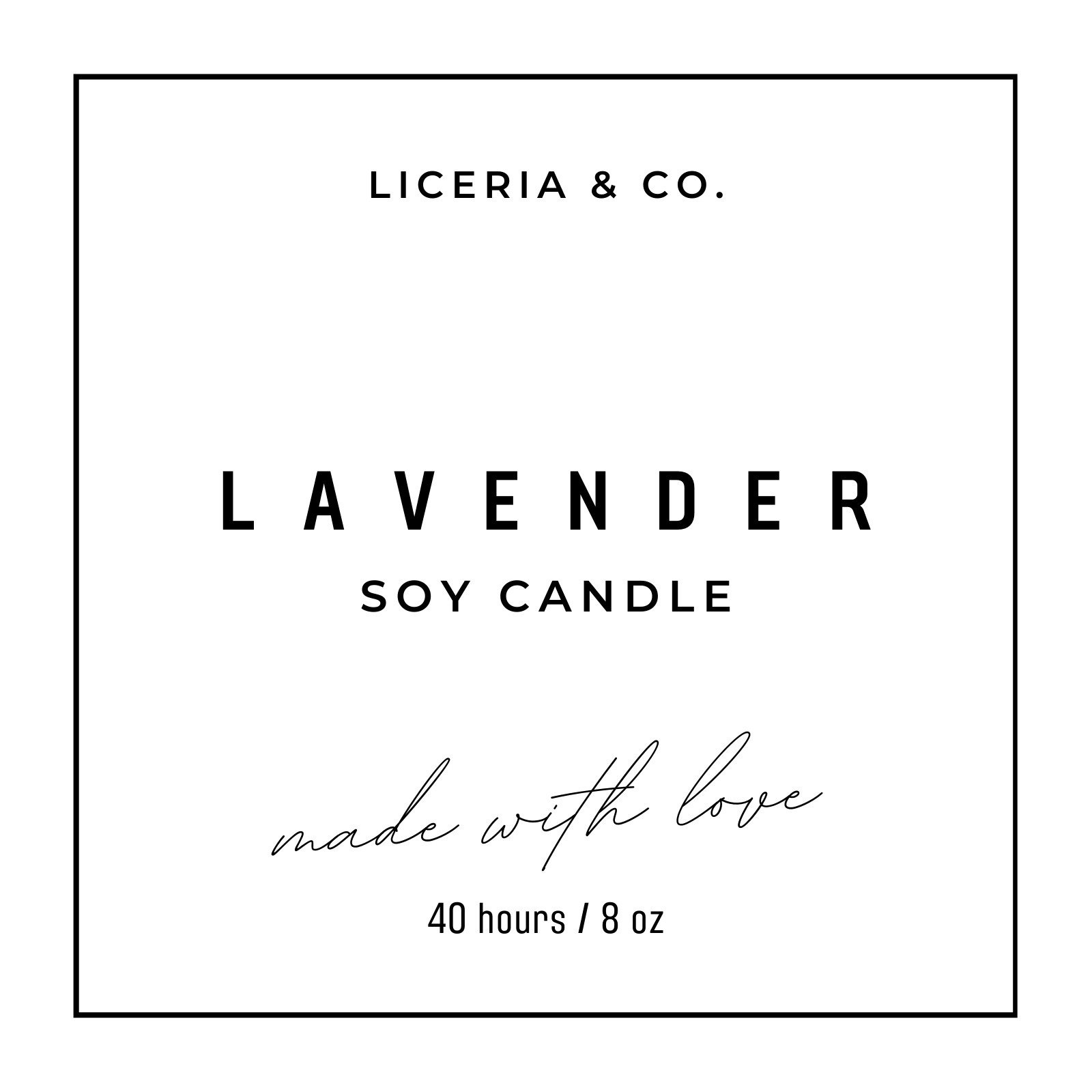 Free Printable Custom Candle Label Templates | Canva with FREE Printable Candle Labels Diy