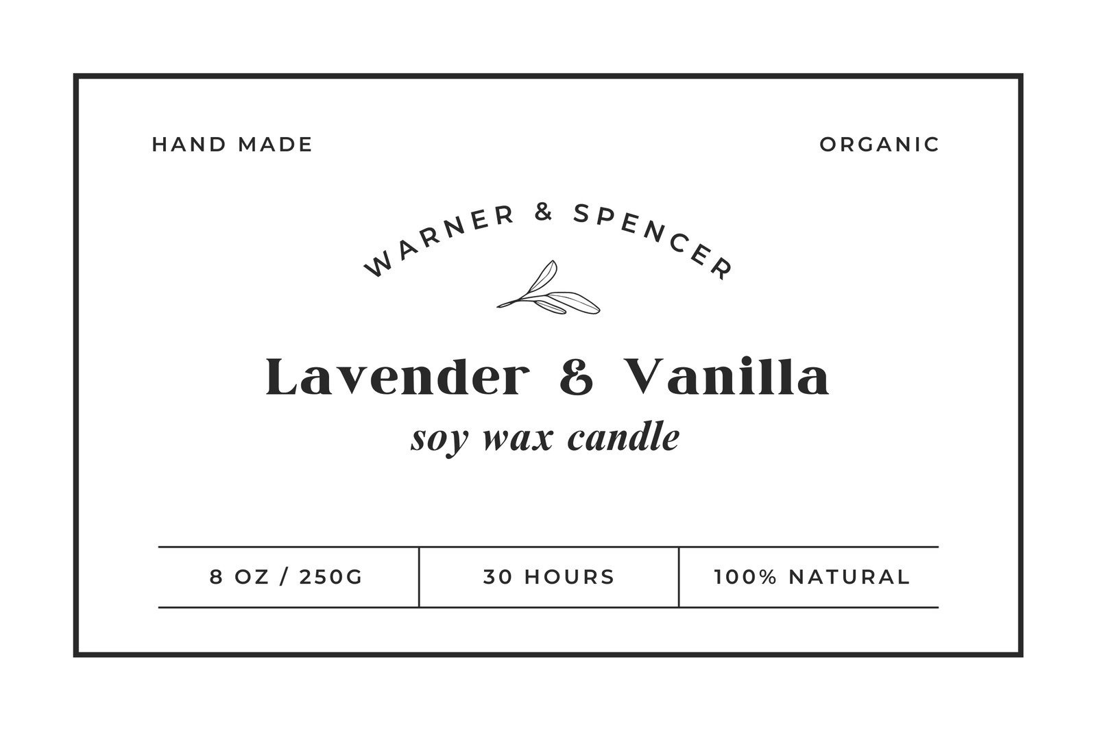 Free Printable Custom Candle Label Templates | Canva with FREE Printable Candle Labels Diy