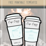 Free Printable ❘ Handmade Cup Cozy Display with regard to FREE Printable Coffee Cup Cozy Template