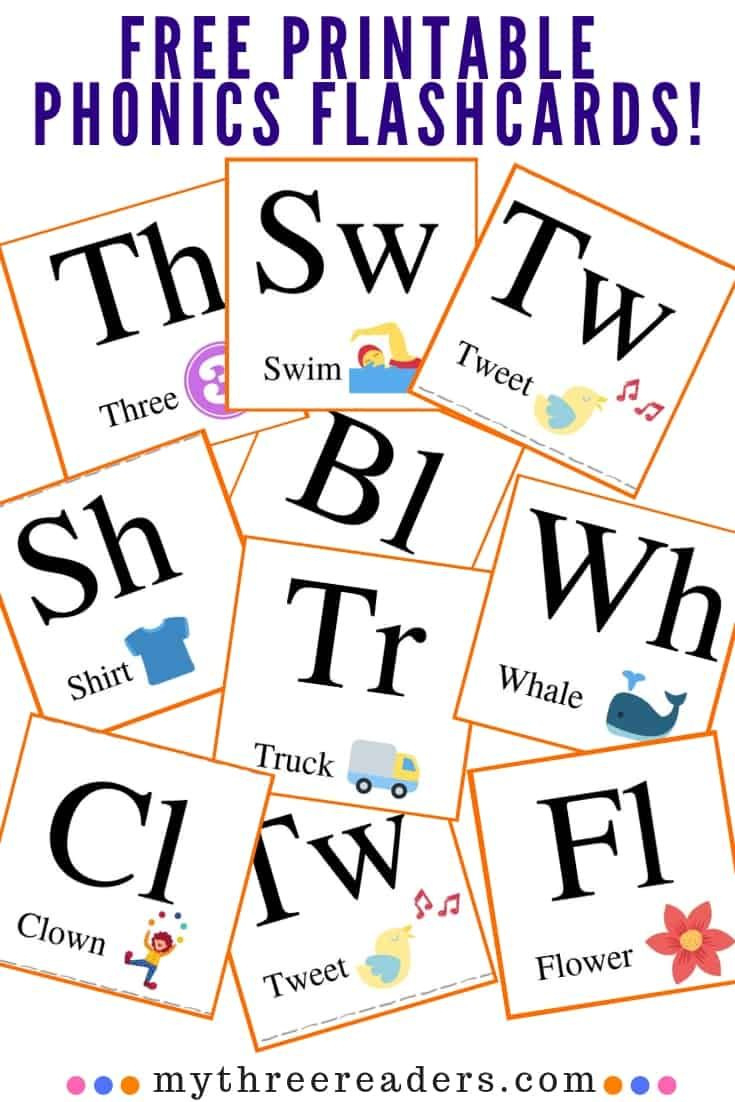 Free Printable Flashcards With Pictures - 25 Consonant Blends For within FREE Printable Consonant Blends Flashcards