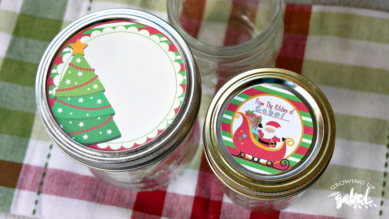 Free Printable Mason Jar Labels For Christmas Gifts for Free Printable Christmas Labels For Jars