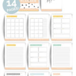 Free Printable Mom Planner + 45 Page Ultimate Mom Planner! intended for Free Printable Busy Mom Planner