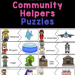 Free Printable Puzzles - Community Helpers Activity pertaining to FREE Printable Community Helpers Puzzle Printable