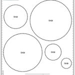 Free Printable Shape Worksheets - Circle Worksheet - The Artisan Life regarding FREE Printable Circle Tracing Worksheets