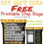 Free Teacher Appreciation Chip Bag Printable regarding FREE Printable Chips Teacher Appreciation