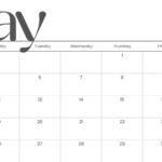 Free To Edit And Print May 2025 Calendar Templates | Canva intended for Free Printable Calendars That Can Be Edited