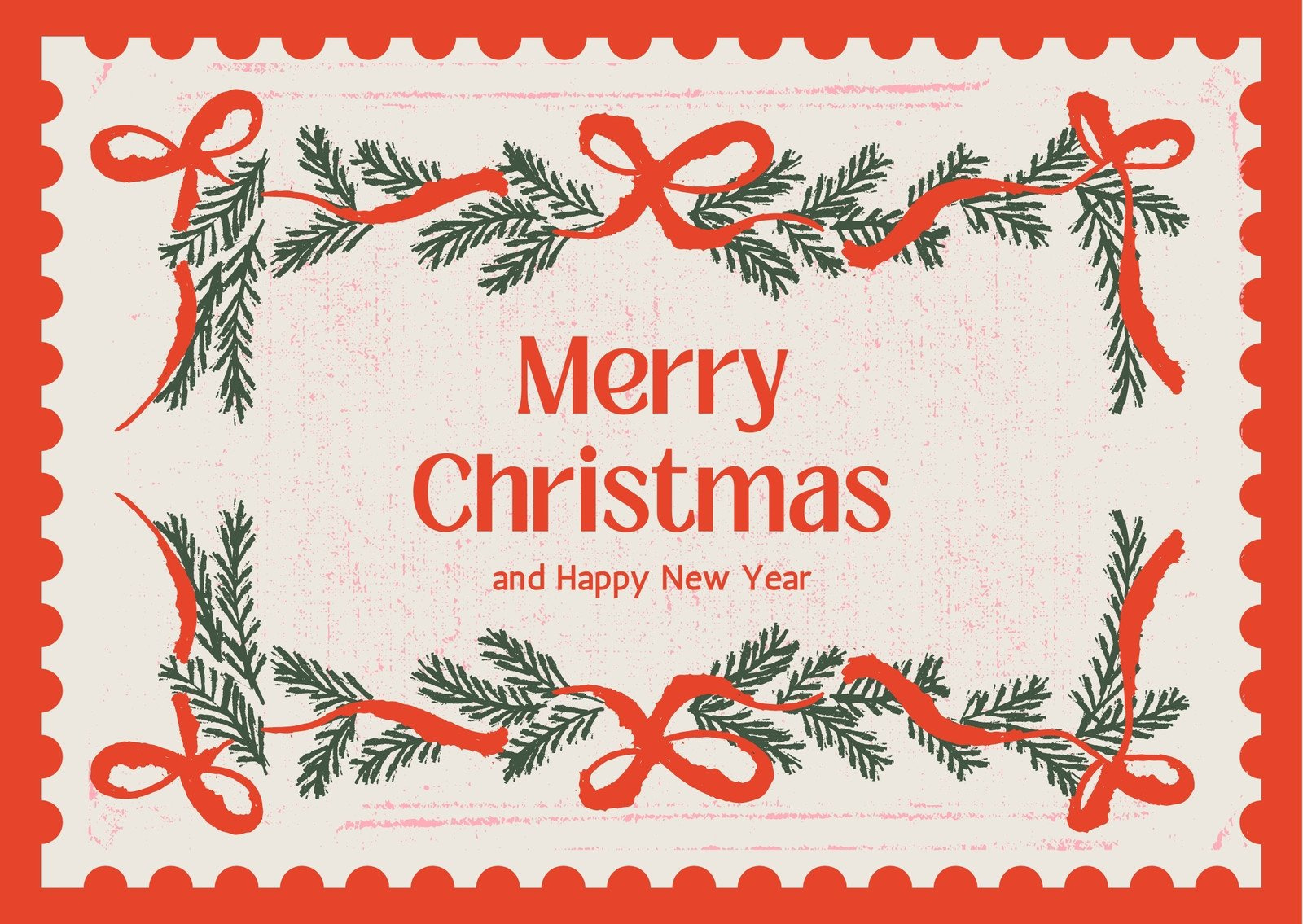 Free To Edit And Print Vintage Christmas Card Templates | Canva for Free Printable Cards For Christmas