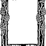Free Vector – Floral Border Frame intended for FREE Printable Clipart Borders Frames