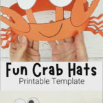 Fun Crab Hat Craft within FREE Printable Crab Hat Template