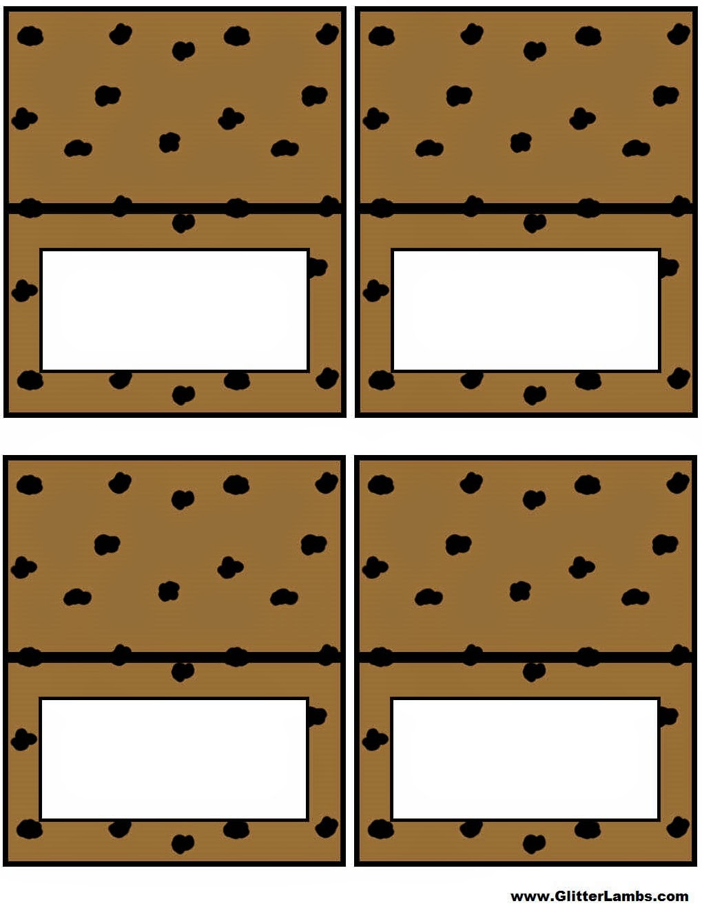 Glitter Lambs: Cookie Monster Food Label Cards And Free Printable intended for Free Printable Cookie Monster Labels