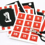 Halloween Cake Walk - Free Printable Kit W/ Easy Instructions for FREE Printable Cake Walk Numbers