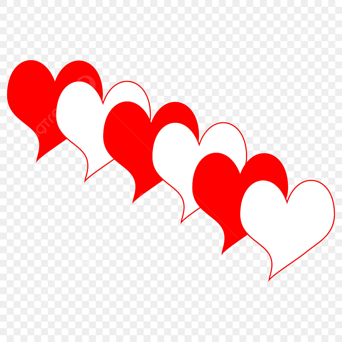 Heart With Love Clipart Png Images, Red White Love Heart Clip Art throughout FREE Printable Clip Art Hearts