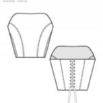 Helen Castillo X Mood Fabrics Corset - Free Sewing Pattern with regard to FREE Printable Corset Sewing Pattern