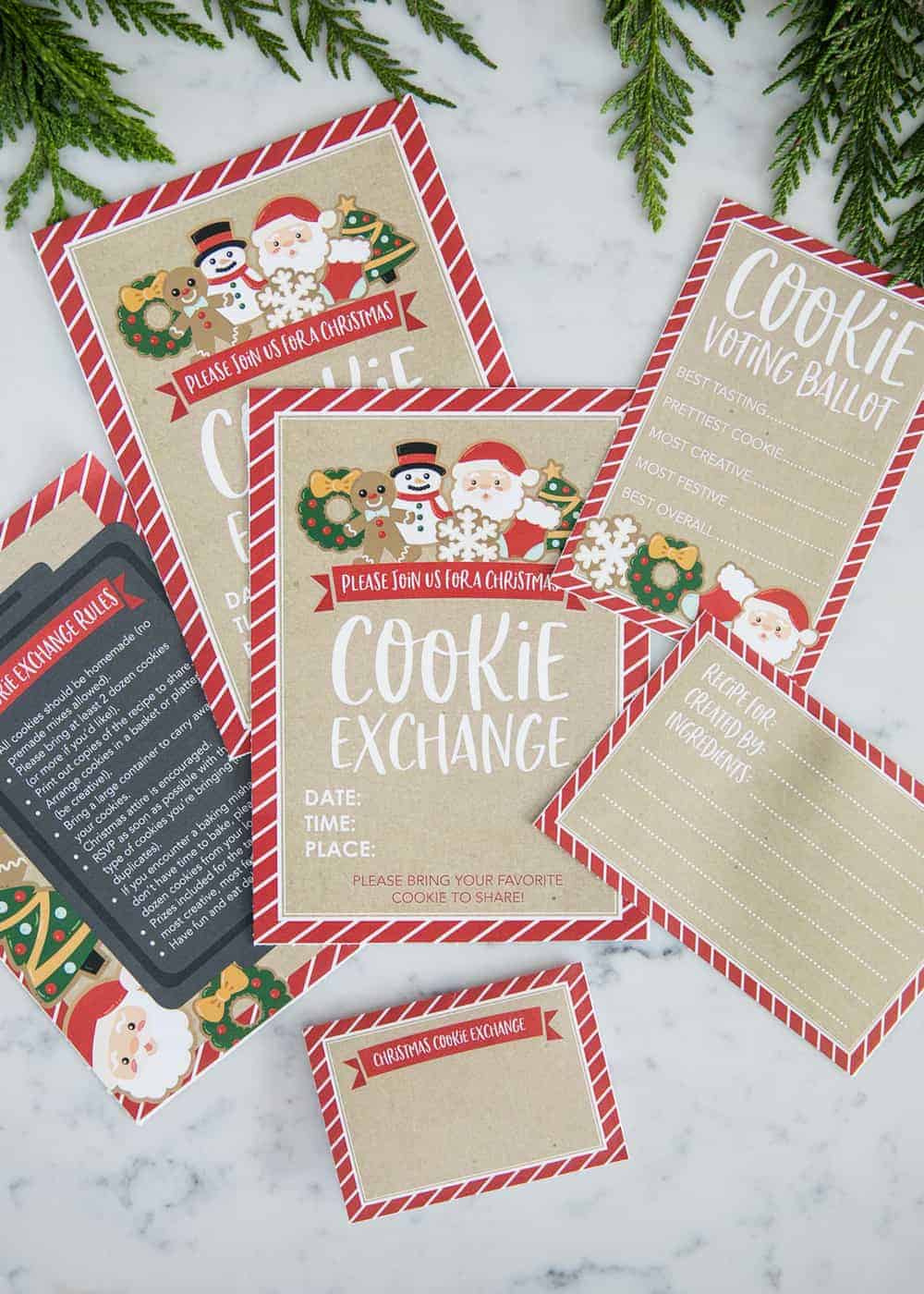 How To Host A Cookie Exchange (W/ Free Printables!) - I Heart Naptime pertaining to FREE Printable Christmas Cookie Exchange Invitations