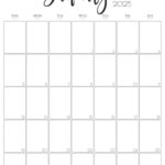 January 2025 Calendar - 20 Cute &amp; Free Printables | Saturdaygift intended for Free Printable Calendar For January 2025