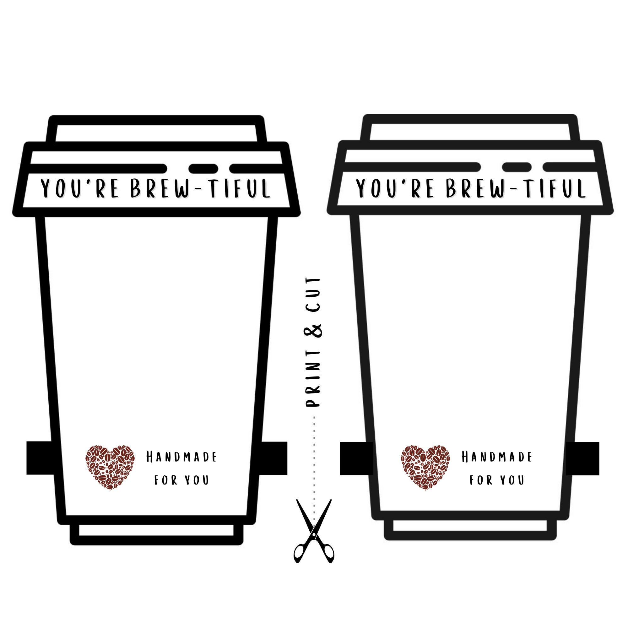 Kaffeetasse Gemütlich Druckbare Tasse Einsatz, Gemütliche Display with regard to Free Printable Coffee Cup Stencils