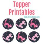 Kitty Cat Cupcake Topper Printables for FREE Printable Cat Cupcake Toppers