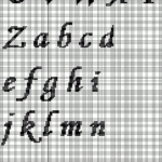 Left Col Here inside Free Printable Counted Cross Stitch Alphabets