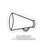 Megaphone Template: Fill Out &amp; Sign Online | Dochub regarding FREE Printable Cheer Megaphone Template