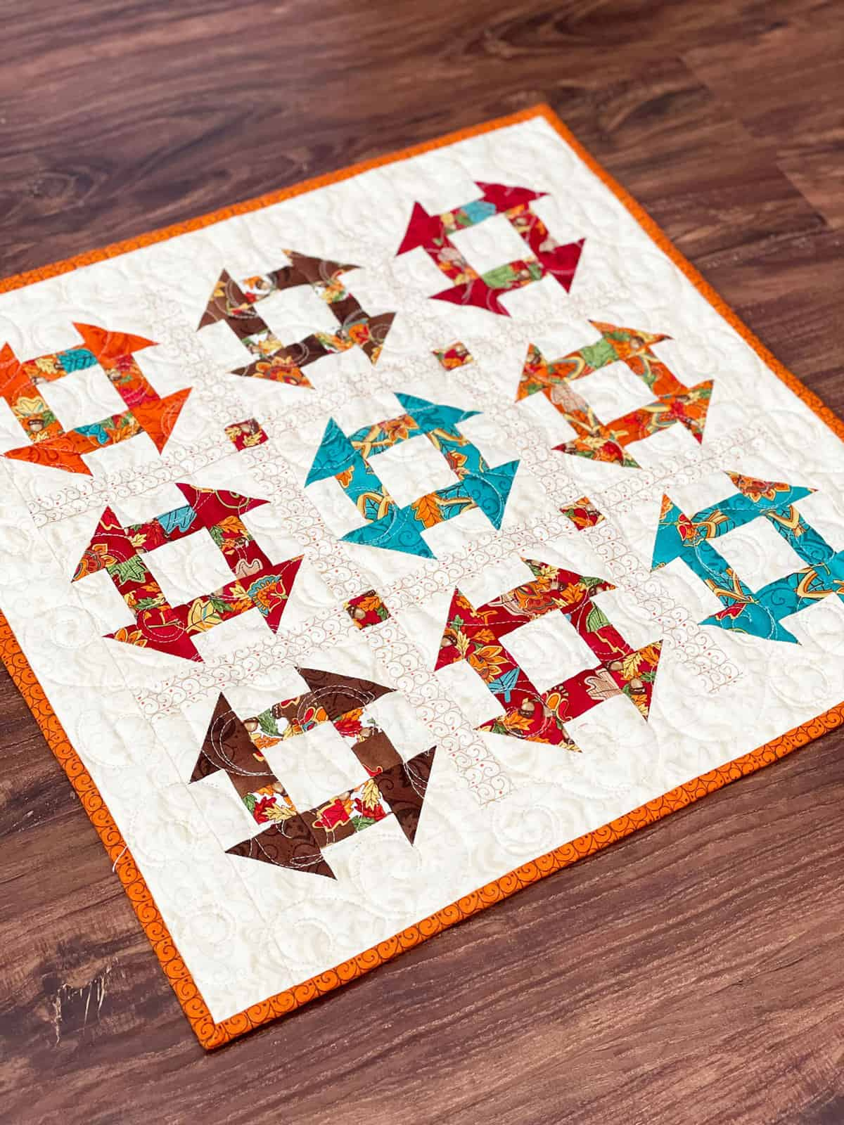Mini Churn Dash Quilt Pattern - A Quilting Life with Free Printable Churn Dash Quilt Pattern