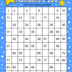 Missing Numbers Worksheets (Fill In The Missing Numbers) – Free within FREE Printable Counting Worksheets 1-100