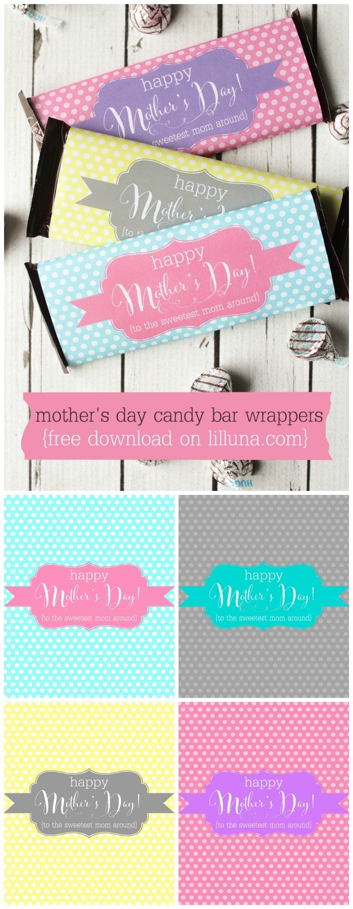 Mother&amp;#039;S Day Candy Bar Wrappers – Let&amp;#039;S Diy It All – With Kritsyn in FREE Printable Candy Bar Labels
