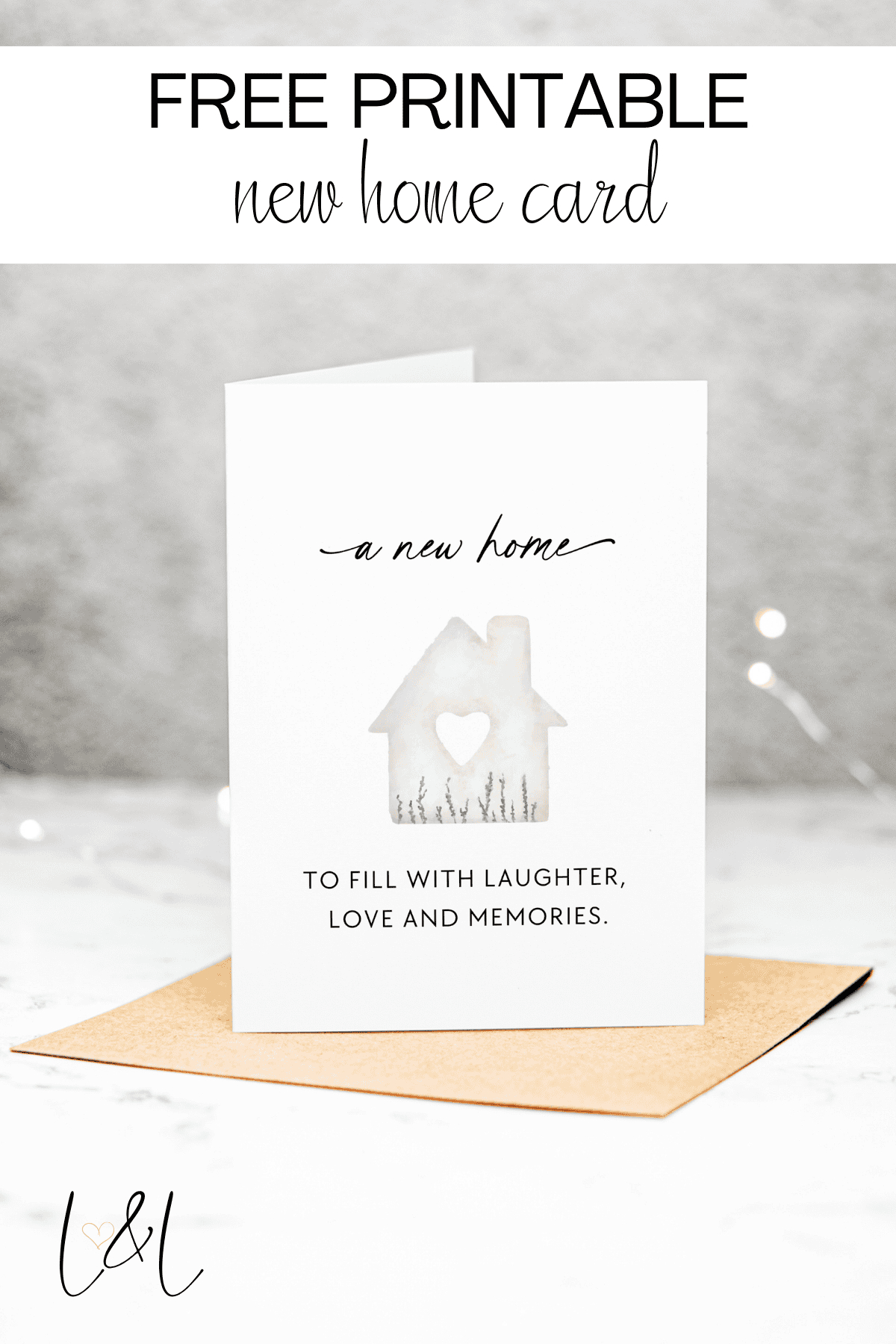 New Home Printable Card - Free Download - Love &amp;amp; Laugh Games inside FREE Printable Congratulations On Your New Home Cards