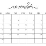 November 2025 Calendars - 107 Free Printables | Printabulls inside FREE Printable Calendar 2025 November