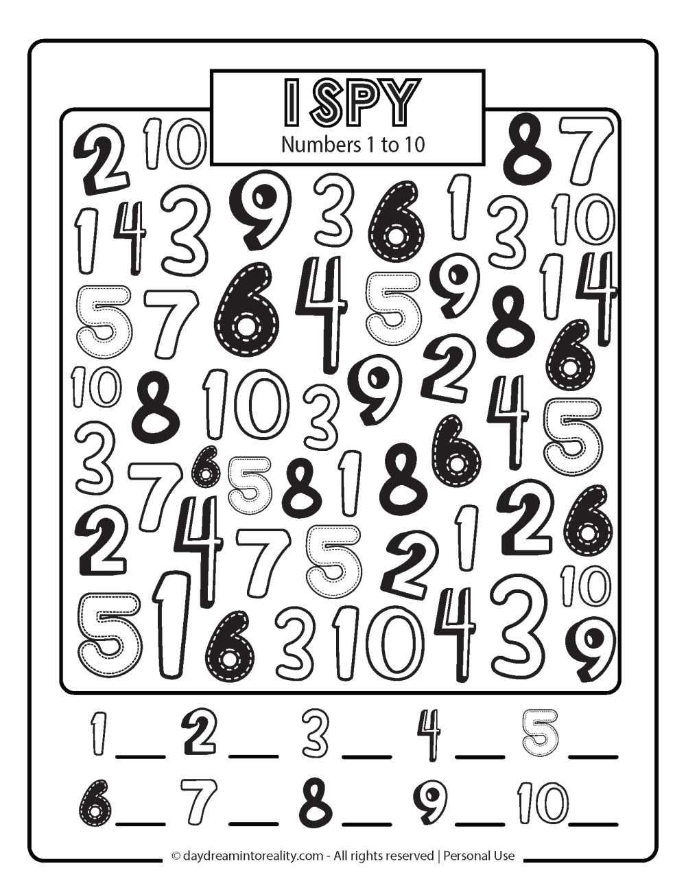 Numbers 1 To 10 Worksheets Free Pdf Printables | Tracing, Mazes with Free Printable Counting Worksheets 1 10