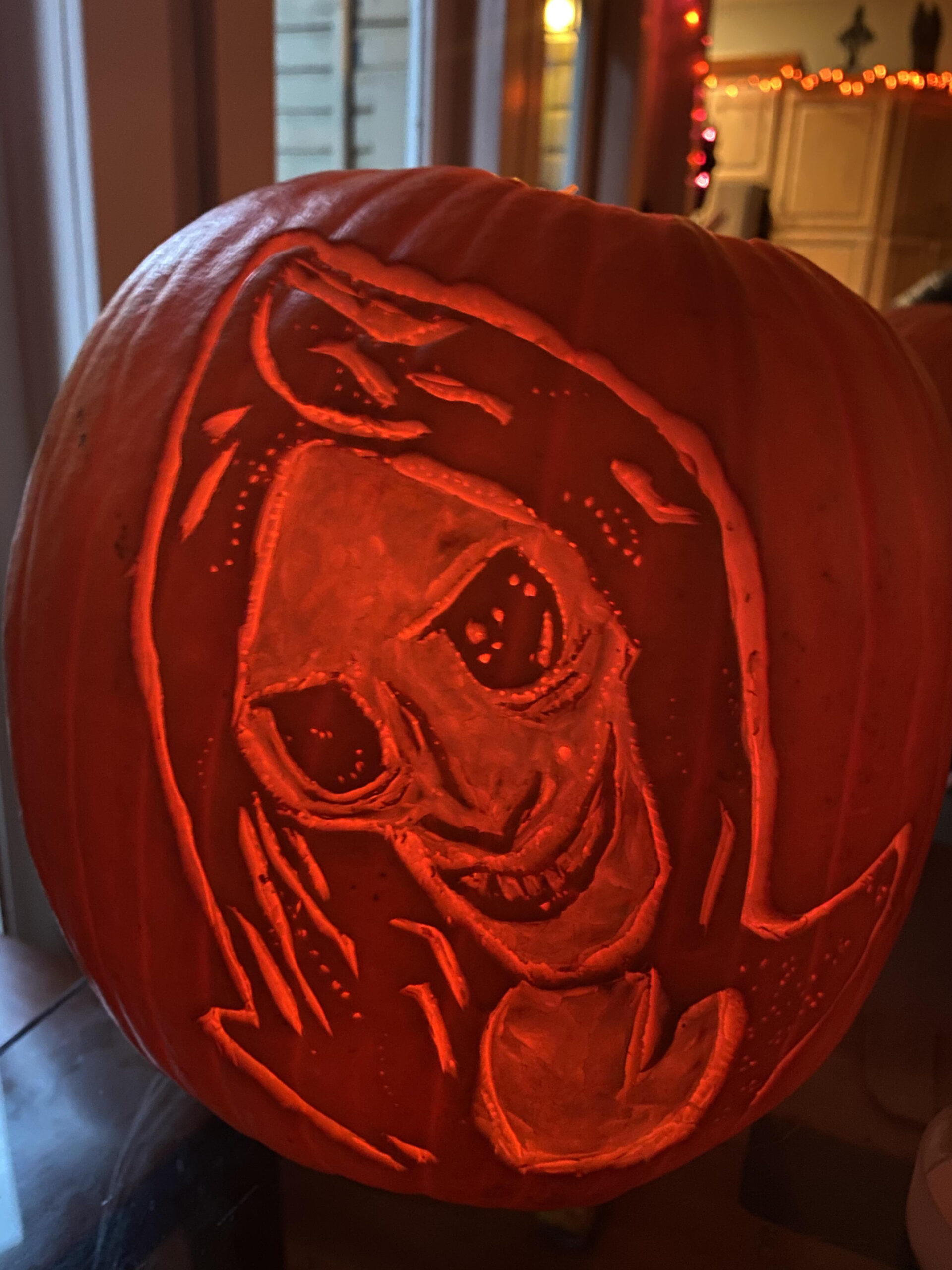 Other Mother (Coraline) Pumpkin Carving : R/Halloween pertaining to FREE Printable Coraline Pumpkin Stencil