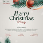 Page 3 - Free, Printable, Customizable Christmas Flyer Templates in FREE Printable Christmas Flyer Templates