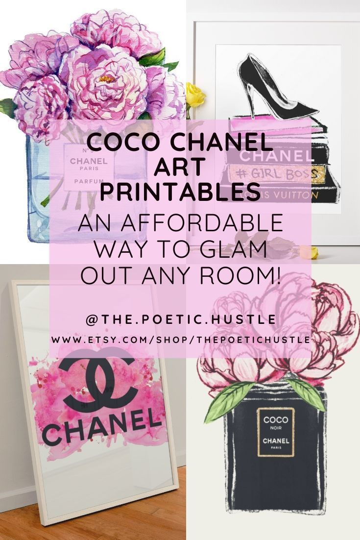 Perfume Free Printable Chanel Wall Art Coco Chanel Canvas Art for FREE Printable Chanel Wall Art