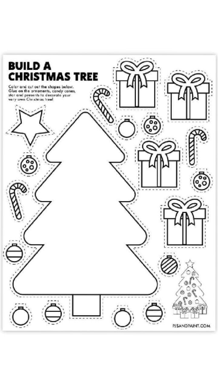 Pindanielle Jaworski On Salvamentos Rápidos | Preschool regarding FREE Printable Christmas Activities For Preschoolers