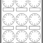 Pinmichelle Pass On Things To Print For Oscar Year 2 | Clock in Free Printable Clock Face Worksheets